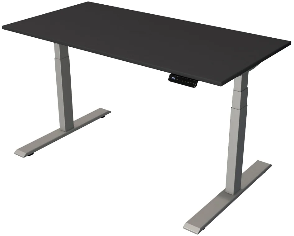 kerkmann Bureau assis-debout Smart Office, anthracite Grand Paris Fournitures kerkmann Bureau assis-debout Smart Office, anthracite – Image 3