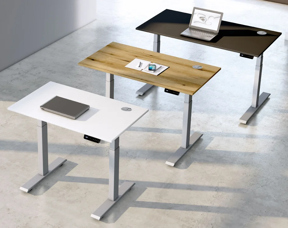 kerkmann Bureau assis-debout Smart Office, anthracite Grand Paris Fournitures kerkmann Bureau assis-debout Smart Office, anthracite – Image 5