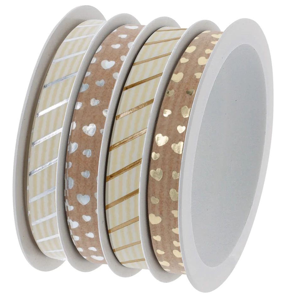 SUSY CARD Ruban bolduc multibobine 'Nature Pack Glimmer'