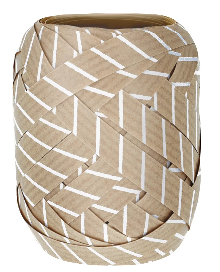 SUSY CARD Bolduc en pelote 'Coeurs argentés'