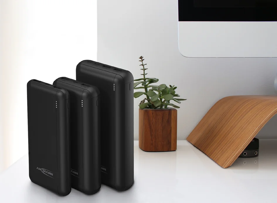 ANSMANN Powerbank PB212, 20.000 mAh, noir