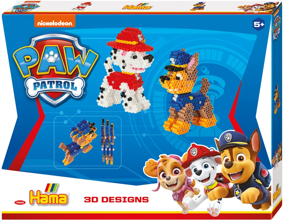 Hama Perles à repasser 'Paw Patrol', grande boîte cadeau
