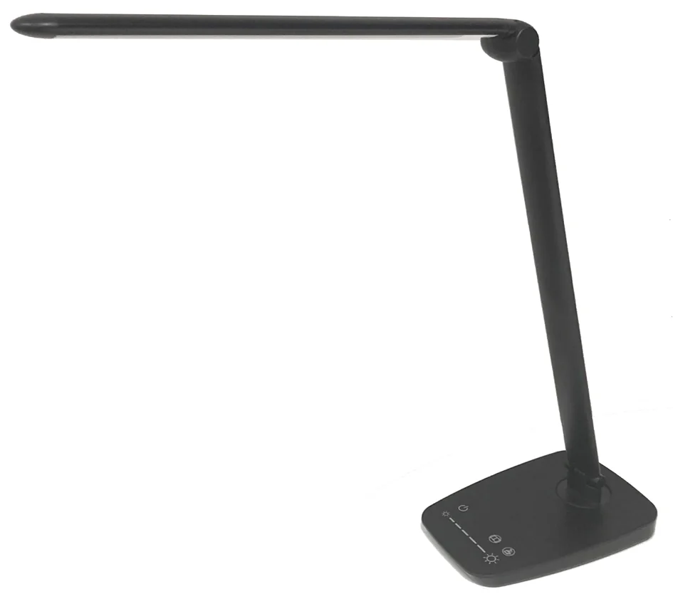 UNiLUX Lampe de bureau à LED WISTLED, noir