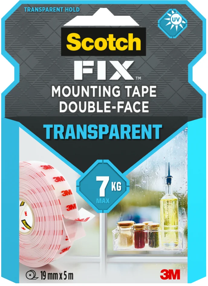 3M Ruban adhésif de fixation Scotch-Fix transparent Grand Paris Fournitures 3M Ruban adhésif de fixation Scotch-Fix transparent