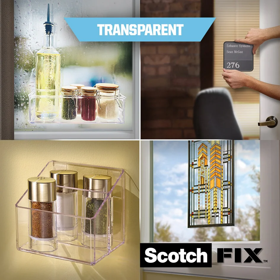 3M Ruban adhésif de fixation Scotch-Fix transparent Grand Paris Fournitures 3M Ruban adhésif de fixation Scotch-Fix transparent – Image 3