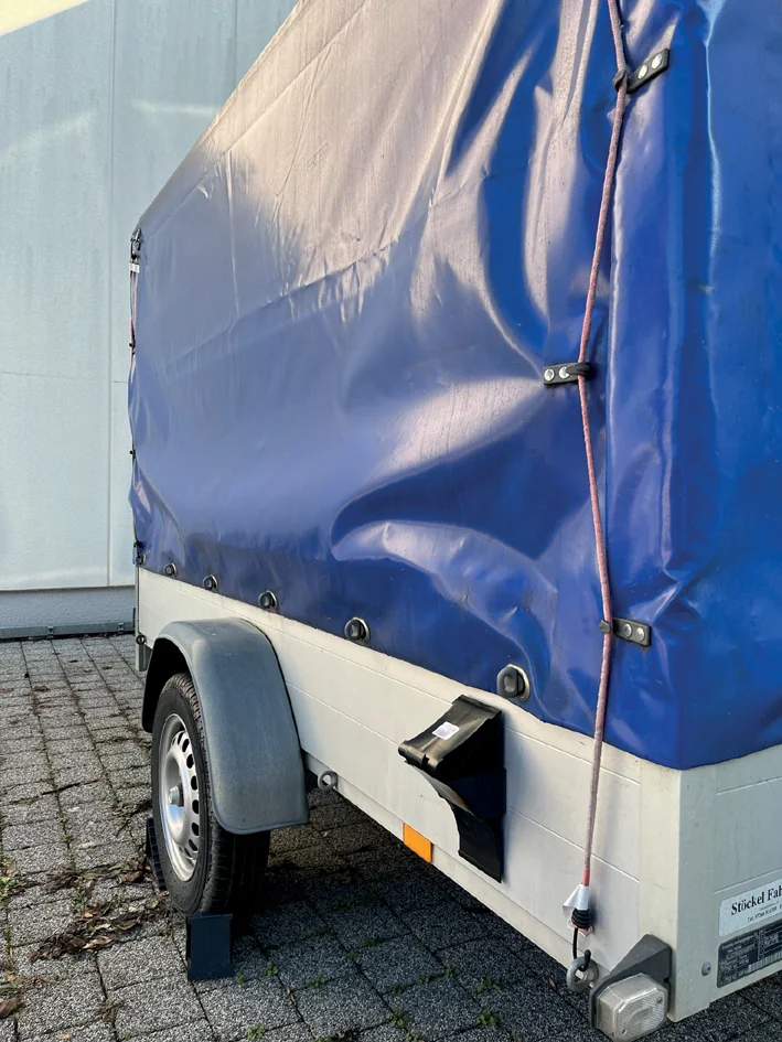 IWH Cale de roue avec support, noir