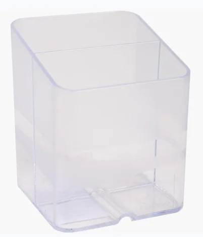 EXACOMPTA Pot à crayons PEN-CUBE, 2 compartiments, vert