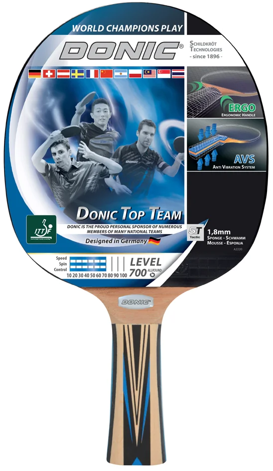DONIC SCHILDKRÖT Raquette de tennis de table 'Top Team 700'