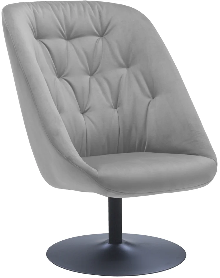 PAPERFLOW Fauteuil tournant SCOOP, bleu Grand Paris Fournitures PAPERFLOW Fauteuil tournant SCOOP, bleu