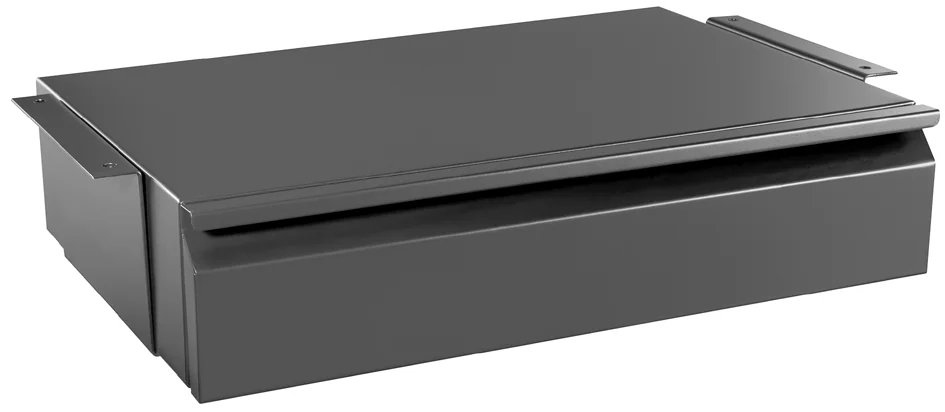 DIGITUS Tiroir de bureau, noir-mat