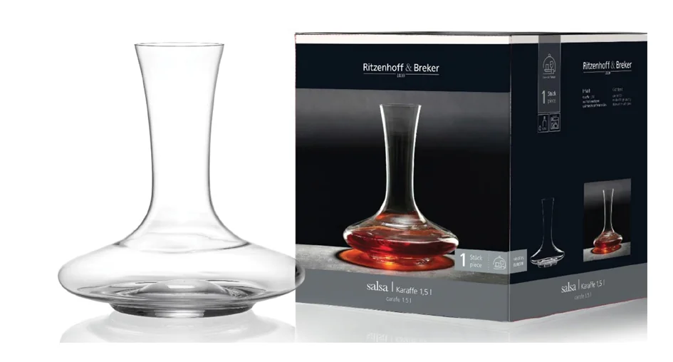 Ritzenhoff & Breker Carafe en verre SALSA, 1,5 l