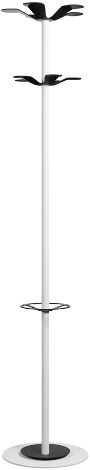 PAPERFLOW Portemanteau COLOR RANGE, 10 crochets, blanc