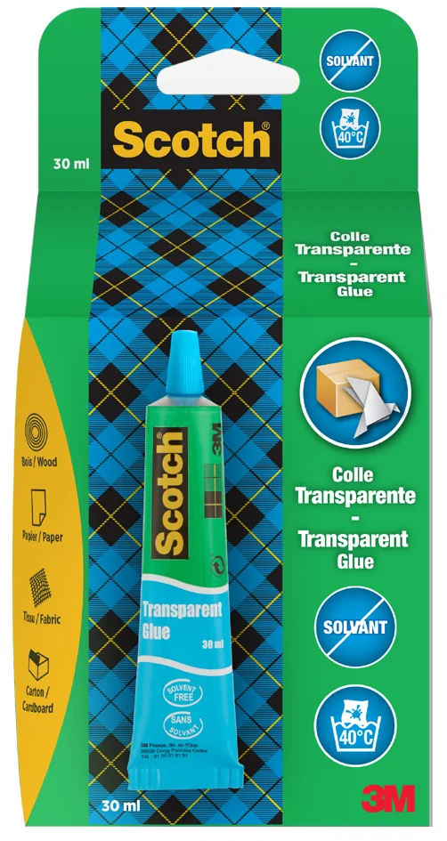 Scotch Colle universelle 'Transparente', 30 ml