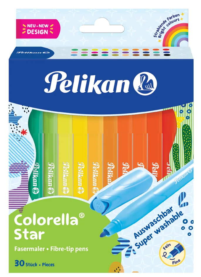 Pelikan Feutre colorella star, étui carton de 10 Grand Paris Fournitures Pelikan Feutre colorella star, étui carton de 10 – Image 4