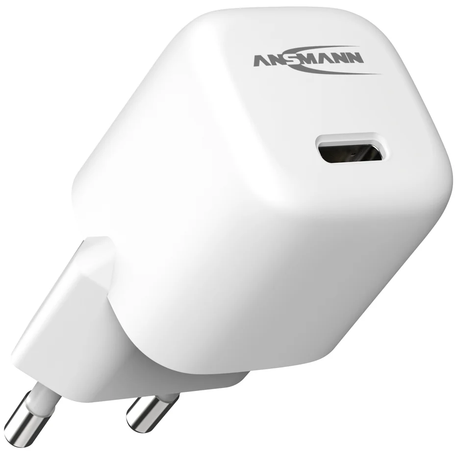 ANSMANN Chargeur USB Home Charger HC120PD-mini, 1x USB-C