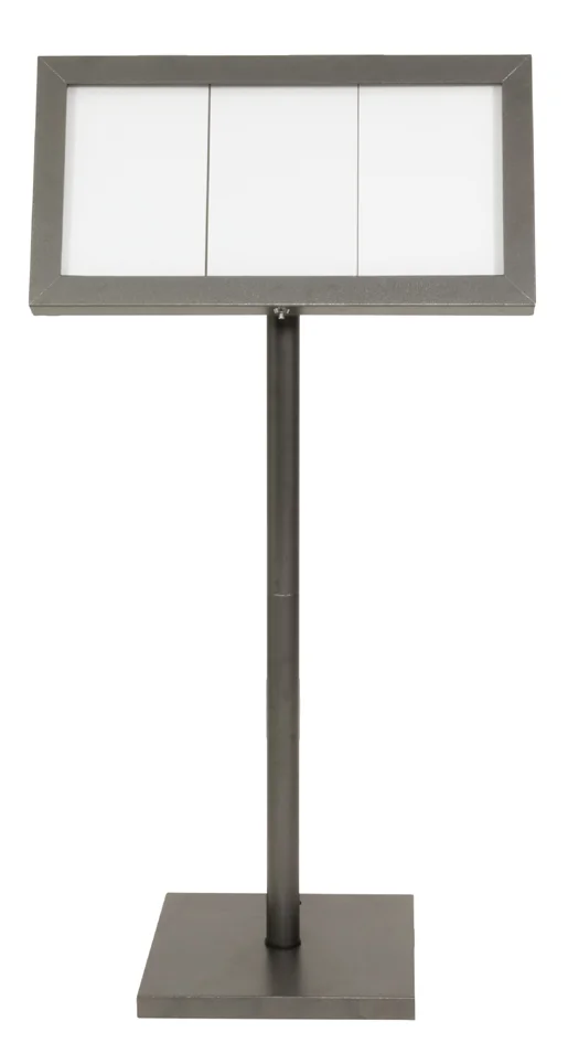 Securit Pied support pour vitrine d'affichage LED, 1.380 mm