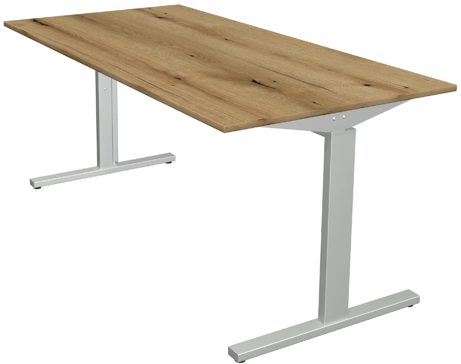 kerkmann Bureau 'Form 2', (L)1.400 mm, anthracite Grand Paris Fournitures kerkmann Bureau 'Form 2', (L)1.400 mm, anthracite – Image 2