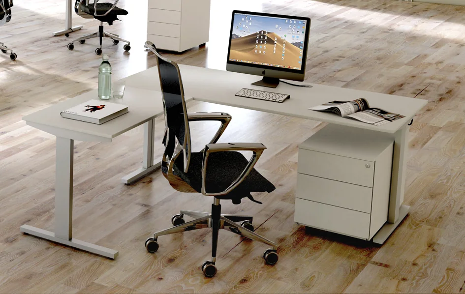 kerkmann Bureau 'Form 2' avec extension, (L)1.600 mm Grand Paris Fournitures kerkmann Bureau 'Form 2' avec extension, (L)1.600 mm – Image 6
