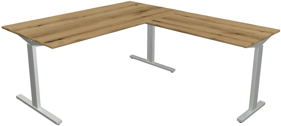 kerkmann Bureau 'Form 2' avec extension, (L)1.800 mm, érable Grand Paris Fournitures kerkmann Bureau 'Form 2' avec extension, (L)1.800 mm, érable – Image 5