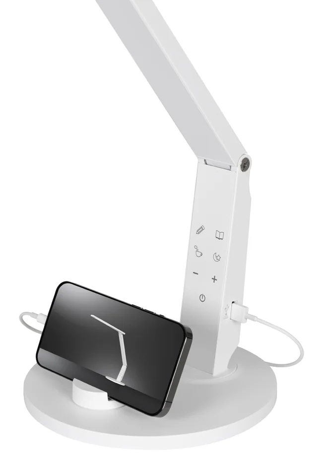 Hansa Lampe de bureau LED 'Vario Plus', blanc