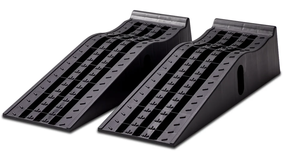 IWH Set de rampes d'accès pour voitures, noir