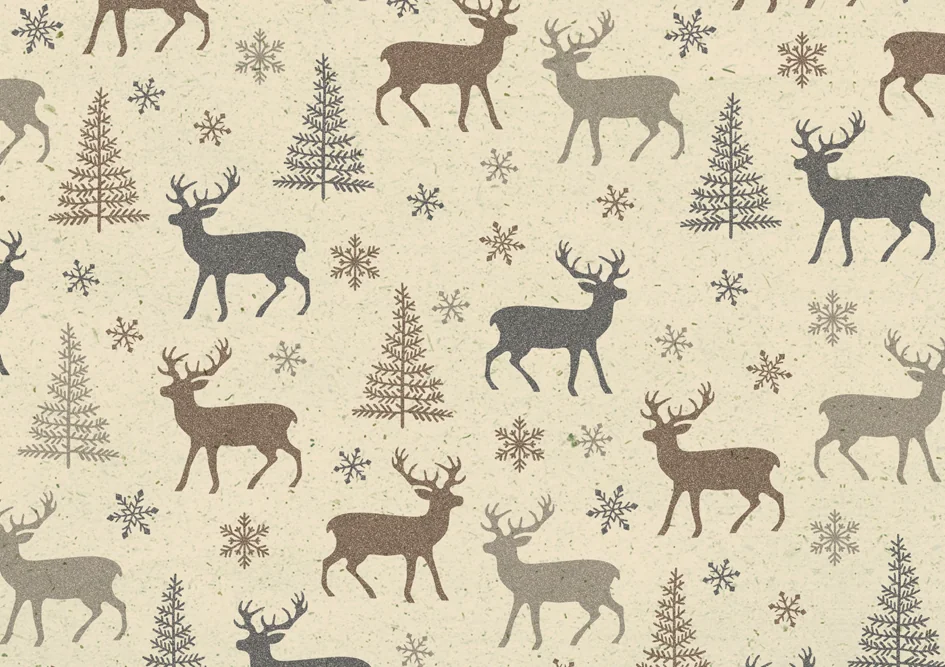 SUSY CARD Papier cadeau de Noël 'Season Greetings'