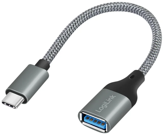 LogiLink Câble adaptateur USB 3.2, USB-C mâle USB-A femelle Grand Paris Fournitures LogiLink Câble adaptateur USB 3.2, USB-C mâle USB-A femelle – Image 2