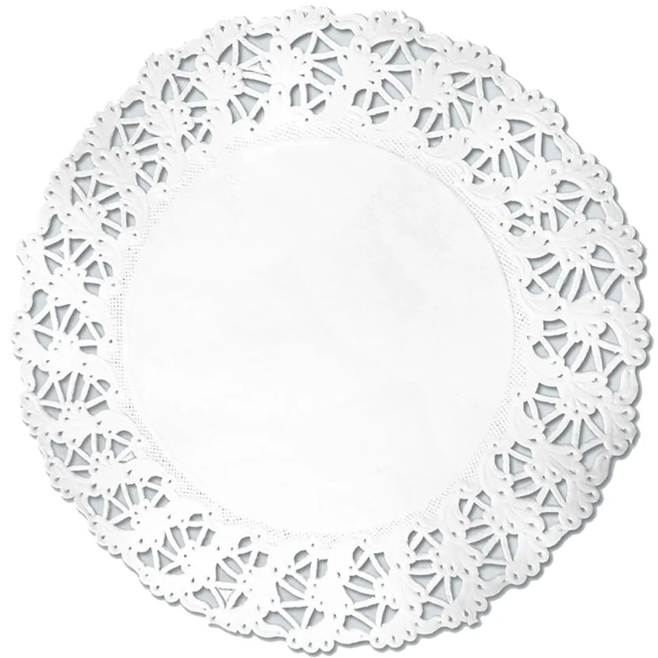 HYGOSTAR Sous-tasse, rond, blanc, diamètre: 90 mm