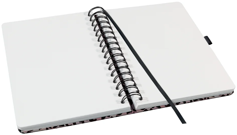 sigel Cahier à spirale Jolie Inspire 'Pink Leo Love', A5