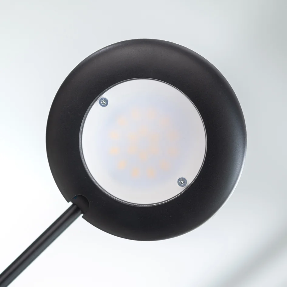 UNILUX Lampe LED de bureau JOKERLED OCEANIS, bleu/noir Grand Paris Fournitures UNILUX Lampe LED de bureau JOKERLED OCEANIS, bleu/noir – Image 3