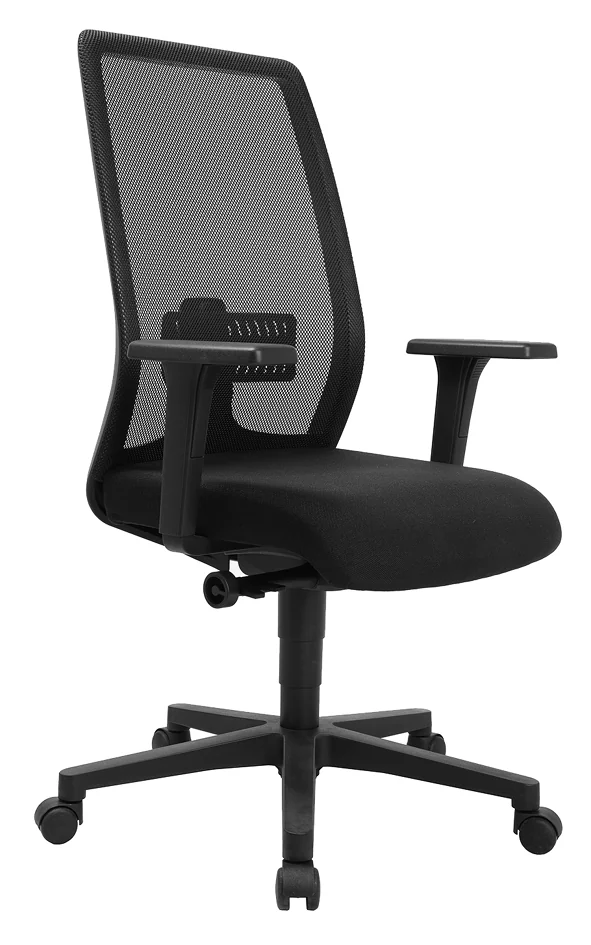Topstar Chaise de bureau pivotante 'Eurostar 200', noir /