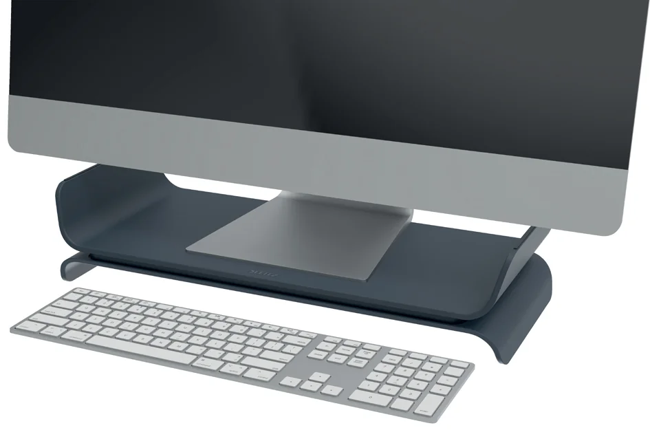 LEITZ Support pour écran Ergo, en plastique, gris foncé Grand Paris Fournitures LEITZ Support pour écran Ergo, en plastique, gris foncé – Image 4