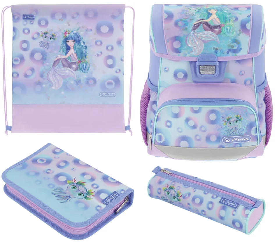 herlitz Cartable Loop Plus 'Mystic Mermaid'