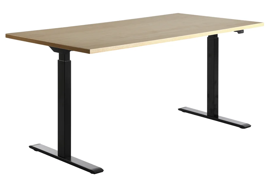 Topstar Bureau réglable en hauteur, (L)1.600 mm, noir/gris Grand Paris Fournitures Topstar Bureau réglable en hauteur, (L)1.600 mm, noir/gris – Image 6