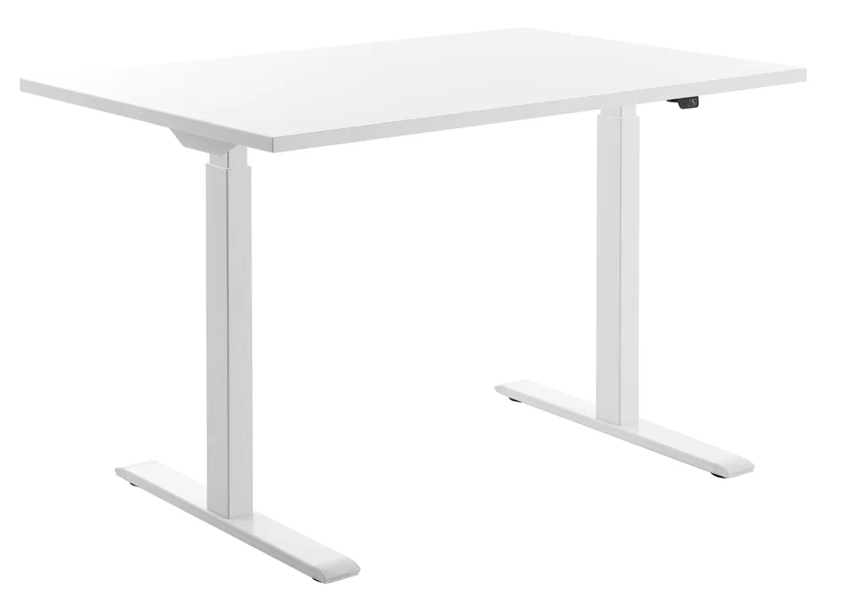 Topstar Bureau réglable en hauteur, (L)1.800 mm, blanc/blanc Grand Paris Fournitures Topstar Bureau réglable en hauteur, (L)1.800 mm, blanc/blanc – Image 5