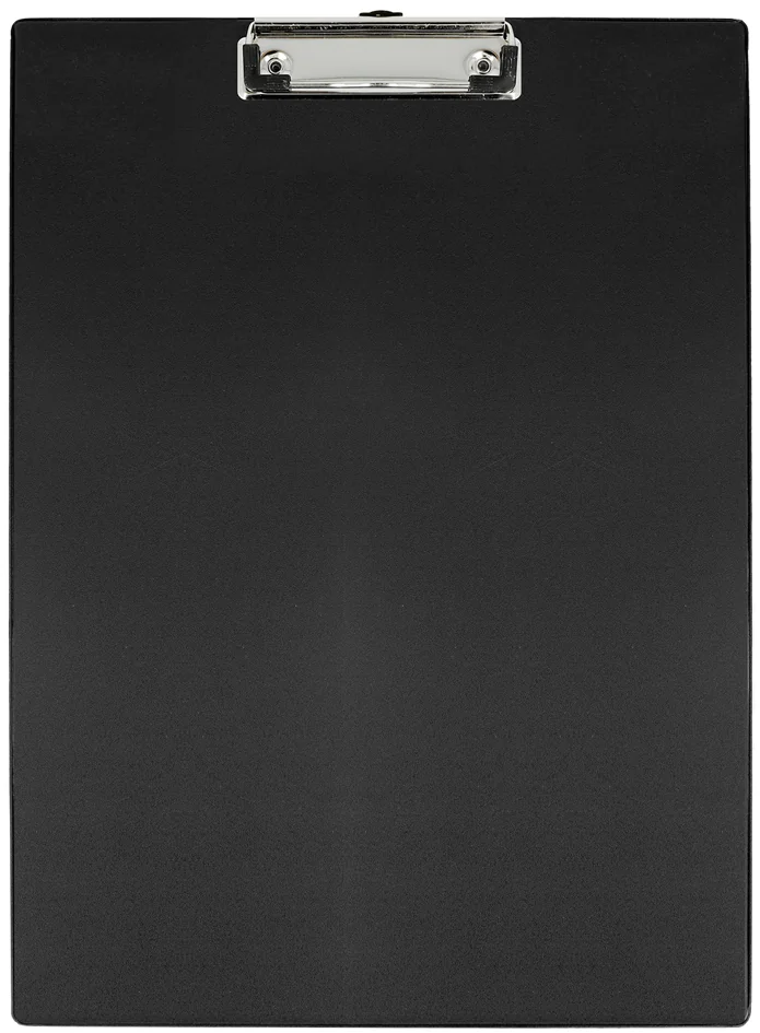 WESTCOTT Porte-bloc à pince, plastifié, A5, noir