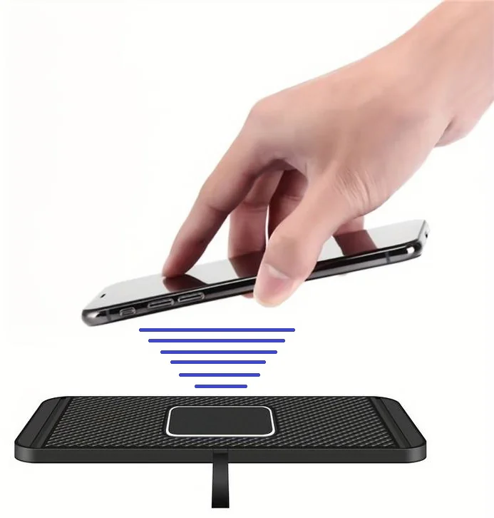 IWH Chargeur sans fil avec fonction charge rapide, 1 USB-C