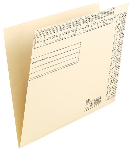 ELBA Chemise de rangement avec impression d'organisation -