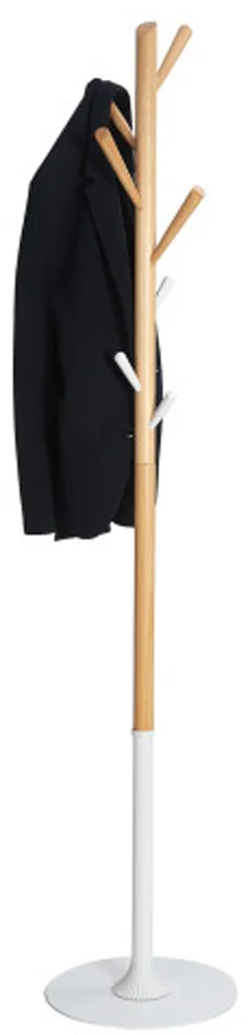 ALBA Portemanteau 'PMTREE', hauteur: 1.750 mm, hêtre/blanc Grand Paris Fournitures ALBA Portemanteau 'PMTREE', hauteur: 1.750 mm, hêtre/blanc – Image 3