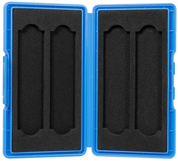 LogiLink Boîte de protection pour 4 SSD M.2 NGFF/NVMe, bleu