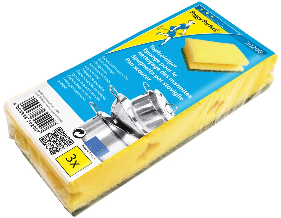 Peggy Perfect Éponge, pack de 3