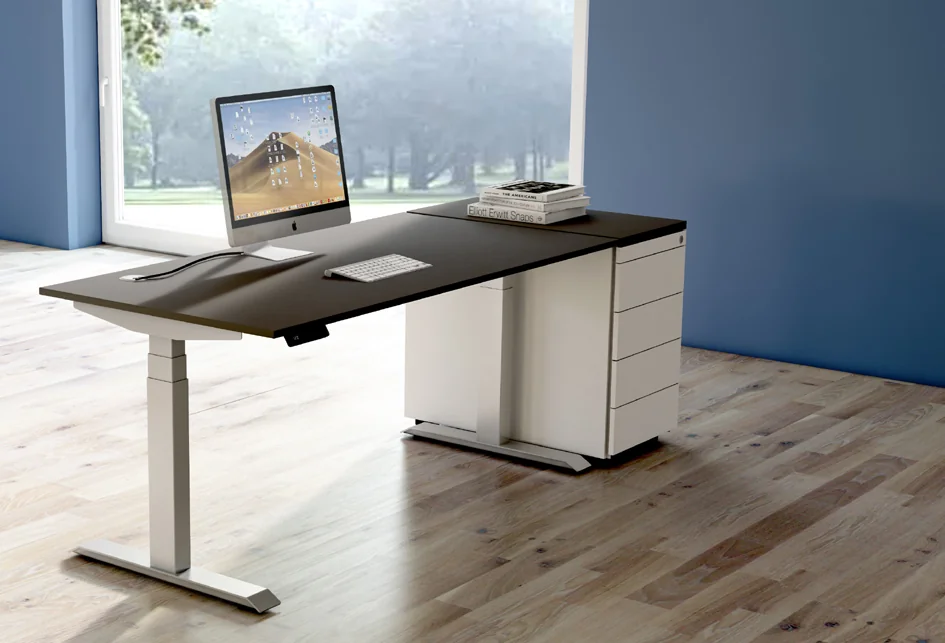 kerkmann Bureau réglable en hauteur Move 4, (L)1.400 mm Grand Paris Fournitures kerkmann Bureau réglable en hauteur Move 4, (L)1.400 mm – Image 9