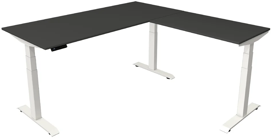 kerkmann Bureau réglable en hauteur Move 4 avec extension