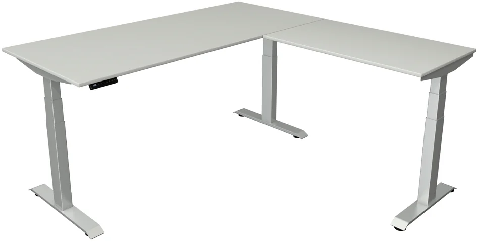 kerkmann Bureau réglable en hauteur Move 4 avec extension