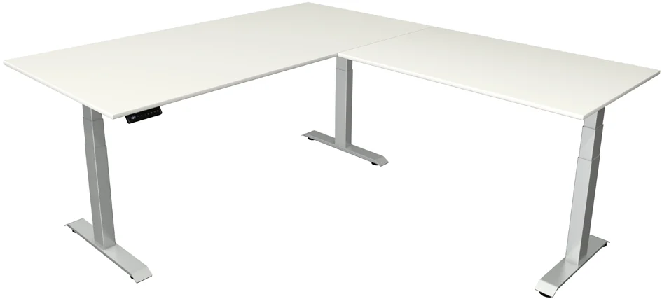 kerkmann Bureau réglable en hauteur Move 4 avec extension Grand Paris Fournitures kerkmann Bureau réglable en hauteur Move 4 avec extension – Image 5