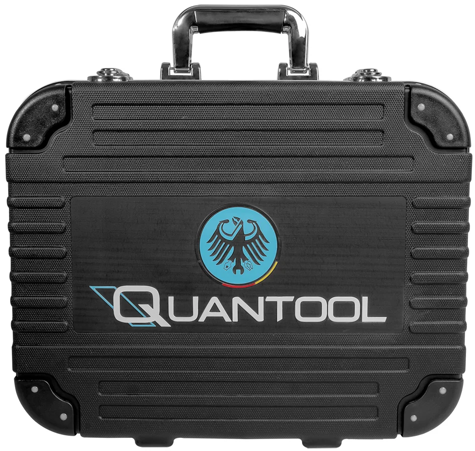 QUANTOOL Jeu d'outils, mallette de 120 pièces