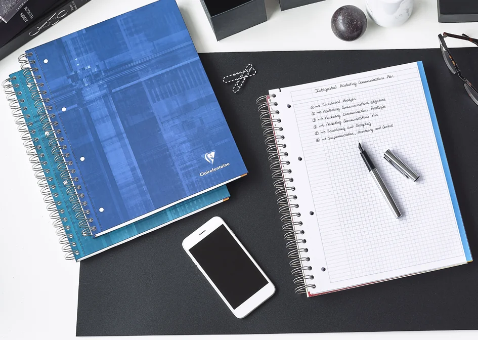 Clairefontaine Cahier Bind'O Block, A4+, quadrillé