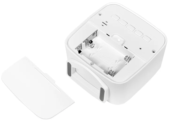 LogiLink Réveil digital, blanc