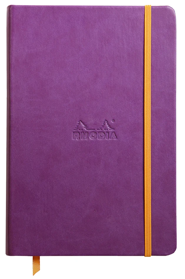 RHODIA Carnet rigide RHODIARAMA, A5, ligné, lilas Grand Paris Fournitures RHODIA Carnet rigide RHODIARAMA, A5, ligné, lilas – Image 4