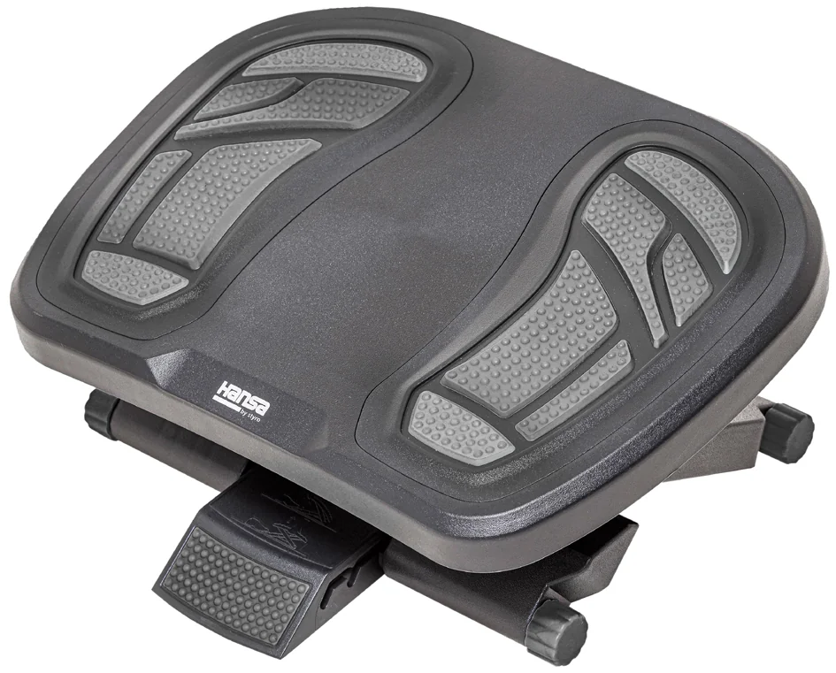 Hansa Repose-pieds Footness 'Comfort DUO', noir/vert